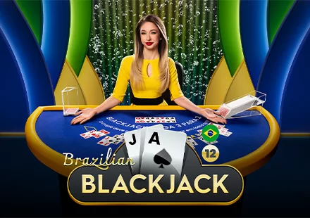 Brazilian Blackjack 12 - Pragmatic Play Live casino game on 747 Live