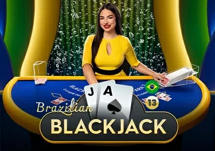 Brazilian Blackjack 13 - Pragmatic Play Live casino game on 747 Live