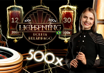Roleta Relâmpago Ouro - Evolution casino game on 747 Live