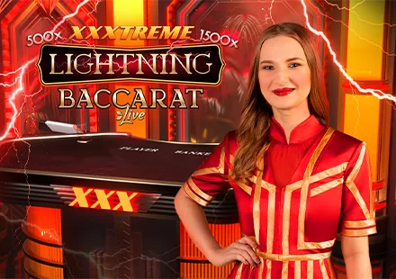 XXXtreme Lightning Baccarat - Evolution casino game on 747 Live